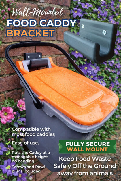 Food Waste Container Wall Mounting Bracket